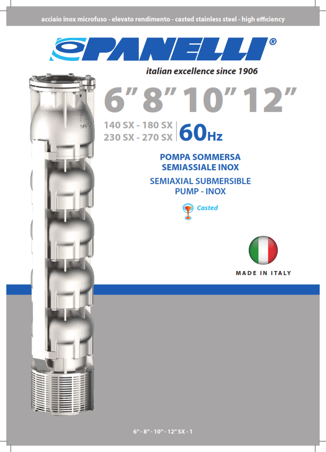 BOMBAS DE TURBINA VERTICAL
